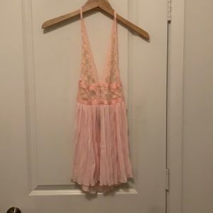 Victoria Secrets Baby Pink Lingerie Set